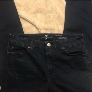 7 for all mankind mid rise skinnies NWOT ❤️✨
